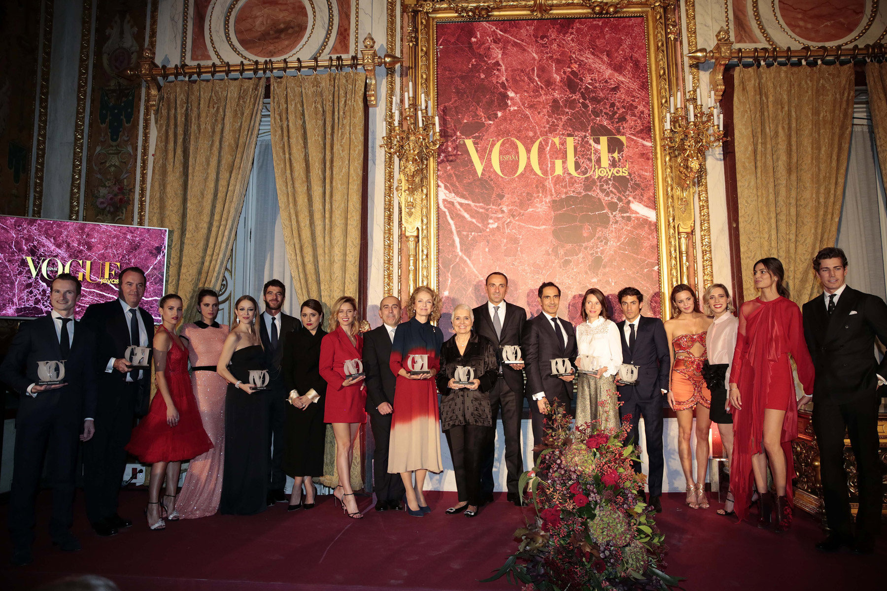 Fotos ganadores Premios Vogue 2017 realizados en el Palacio de Santoña