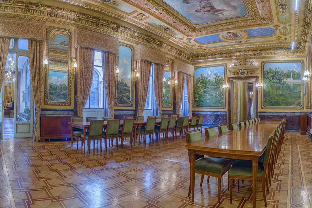 Comedor de gala Palacio de Santoña