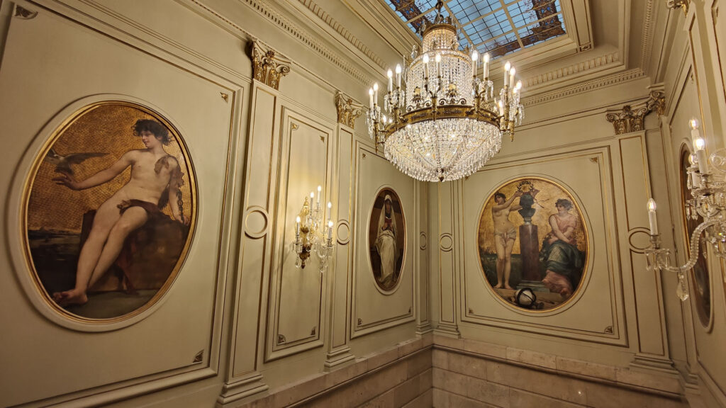 Decoración del Palacio de Santoña