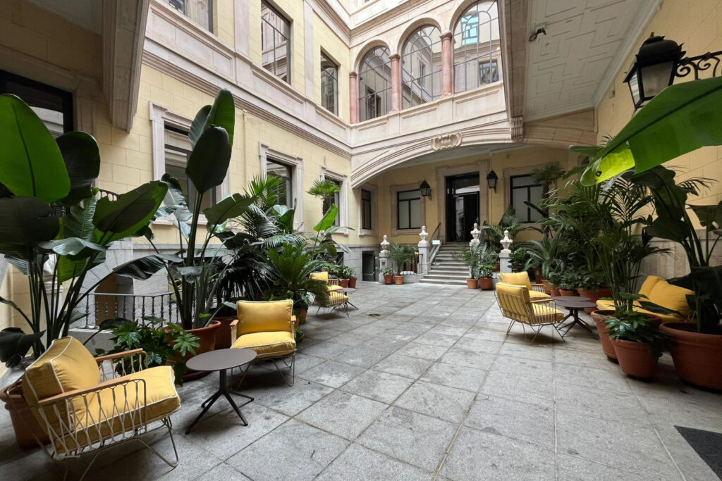 Patio del Palacio de Santoña