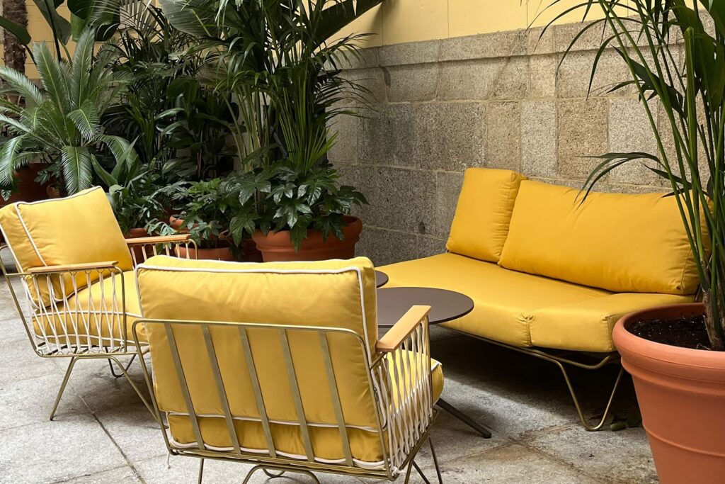 Patio del Palacio de Santoña